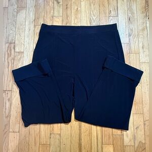 Black Wide-Leg Pants #660